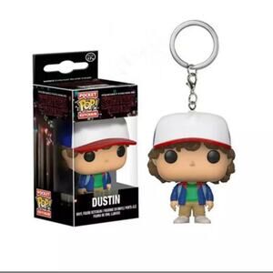 Stranger Things Dustin Henderson Keychain-Don't Accept Offer